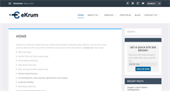Desktop Screenshot of ekrum.com